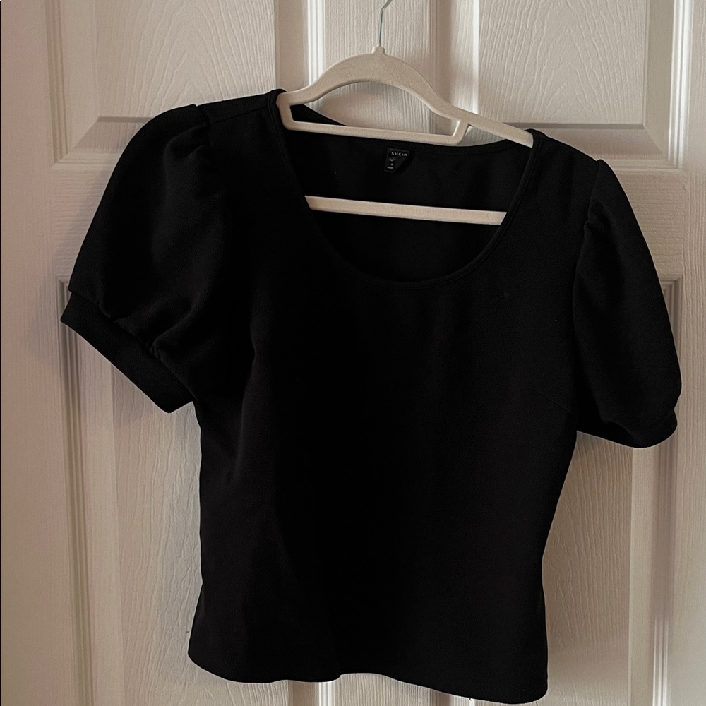 Elegant Black Women's Top